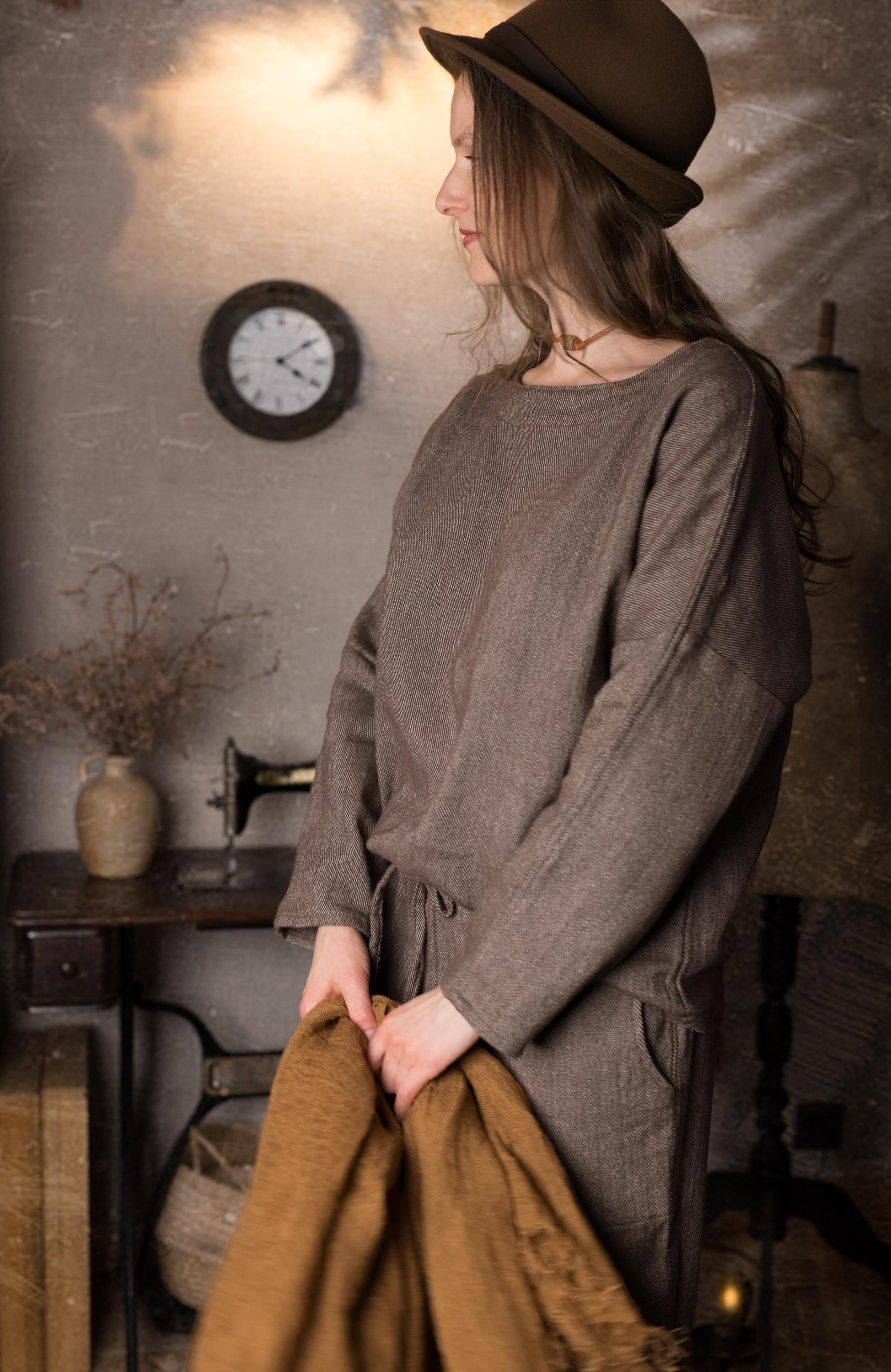 knee length dresses for ladies Carve Designs Lark Linen Dress