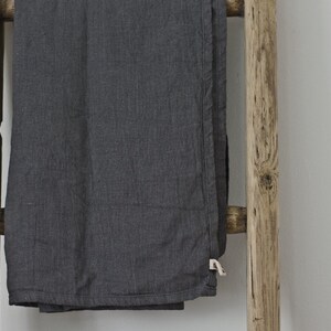 Grey Linen Bath Towel | 100% linen by Knock Knock Linen