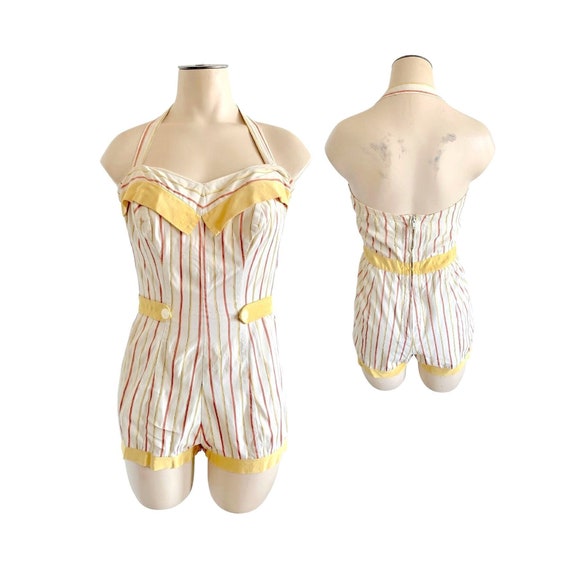 Vintage 1940s Misses' Cole of California Playsuit… - image 1