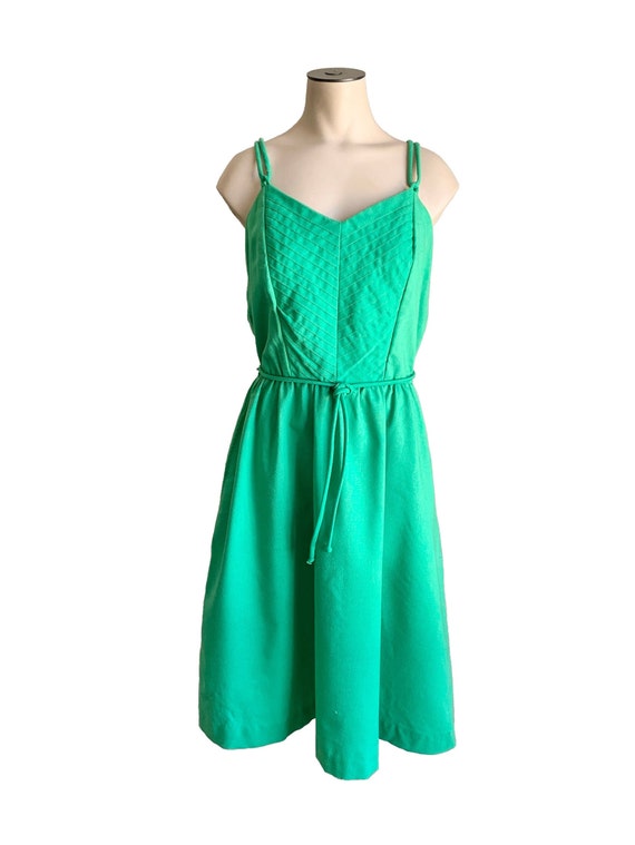 Vintage 1970s 80s Jenni Misses' Juniors' Kelly Green … - Gem