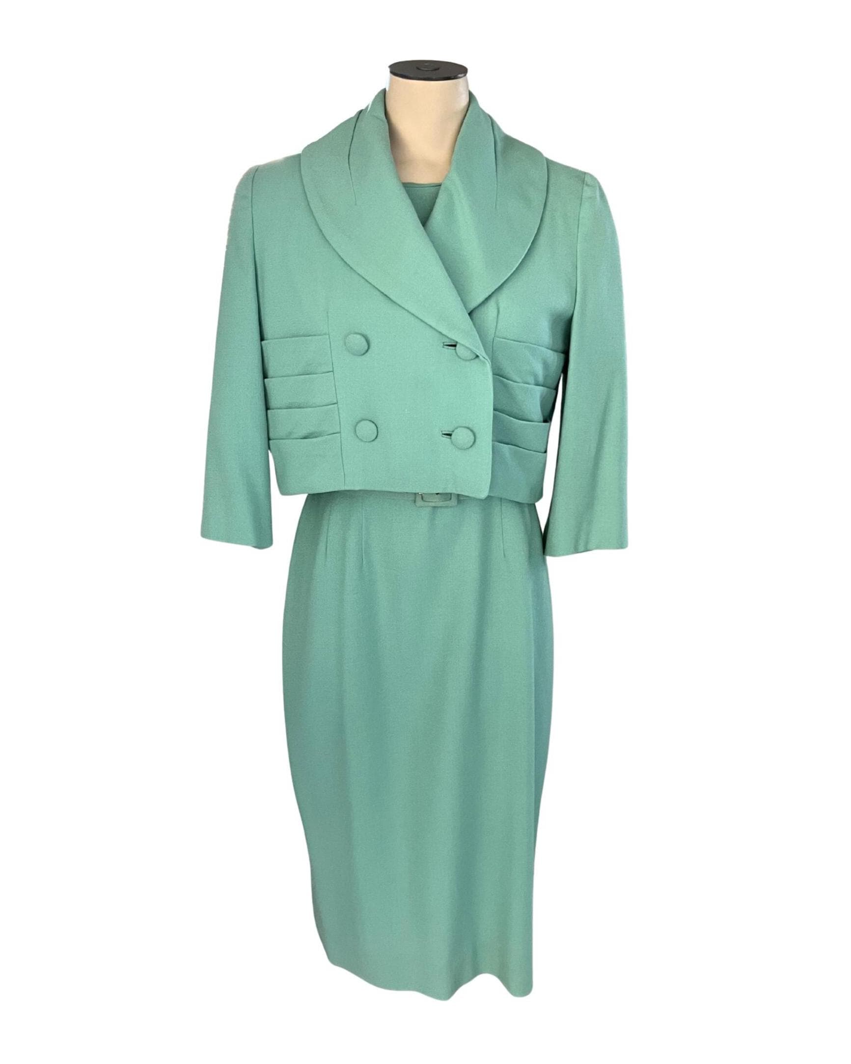 mint green retro dress Vintage 60's Mint Green Dress main image 0