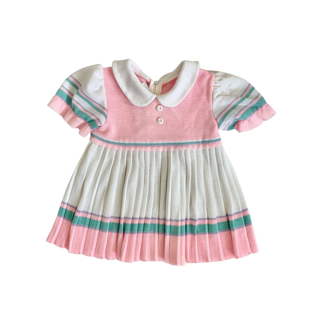 pink chicken frog dress Pink Chicken Smiling Frogs Dress 18 Months NWOT