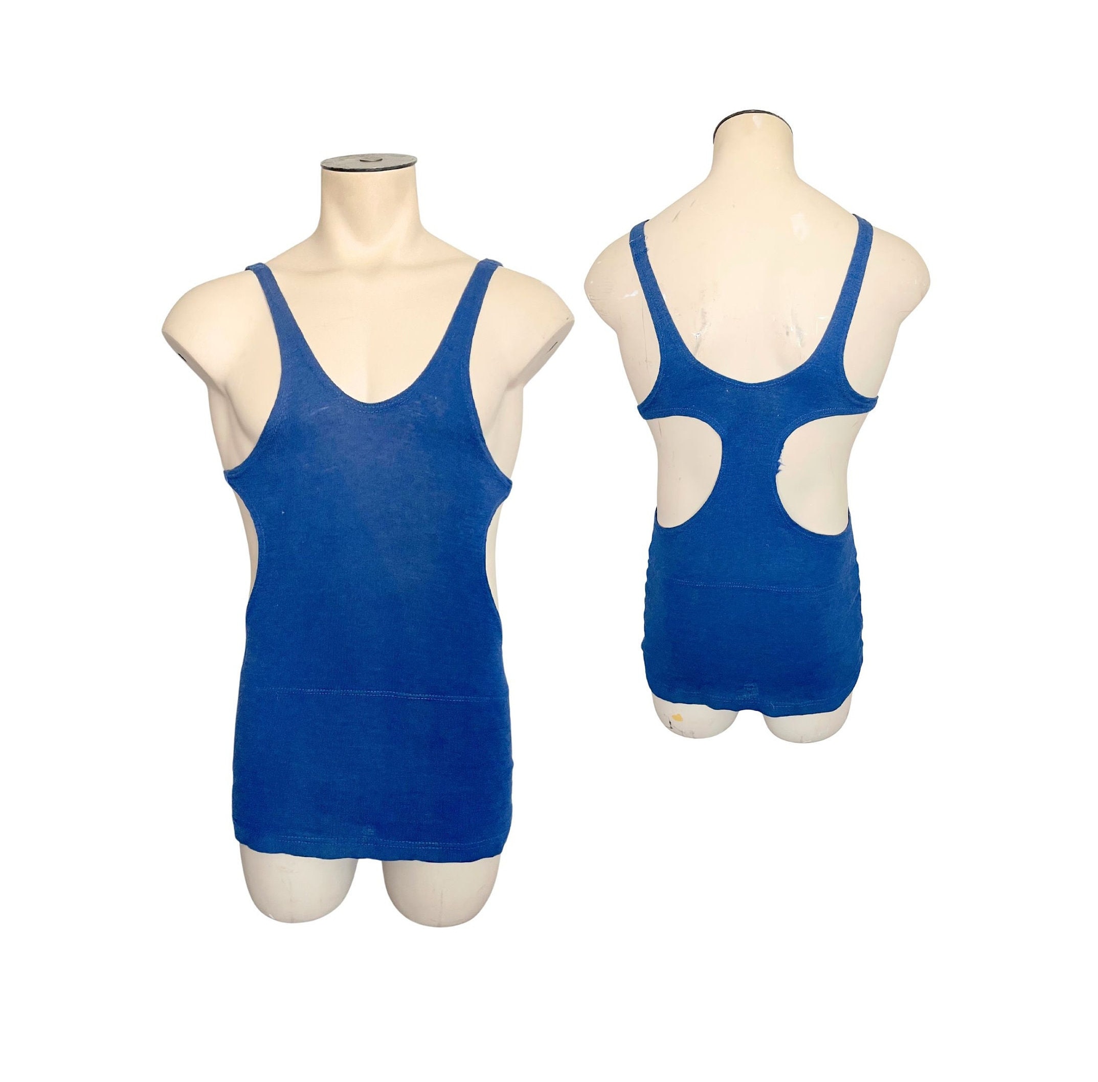 Vintage 1920s Men s Fitrite Navy Dark Blue Wool Swimsuit Bathing Suit NRA Label Size M L Etsy UK