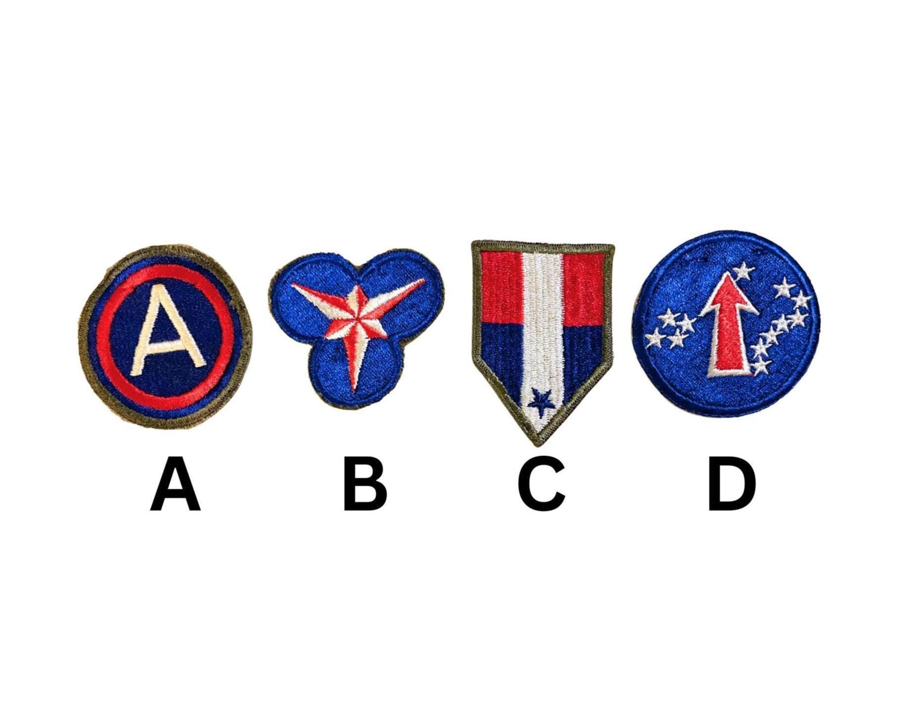 Vintage 1940s Original WWII US Army Patches - Etsy Vintage 1940s Original WWII US Army Patches - Etsy