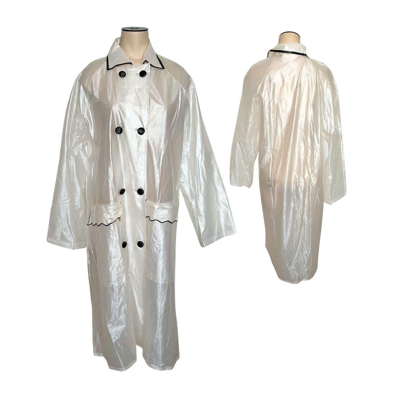 Vintage 1960s Prestige Clear Vinyl Raincoat // Size Medium - Etsy