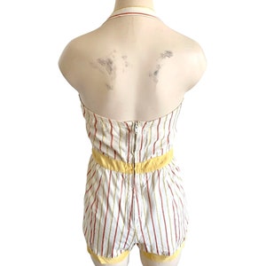 Vintage 1940s Misses' Cole of California Playsuit Swimsuit Romper // XS 0 2 image 5