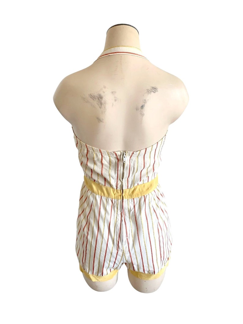 Vintage 1940s Misses' Cole of California Playsuit Swimsuit Romper // XS 0 2 image 5