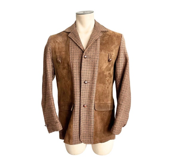 Vintage 1960s DeLong Sportswear Classics Brown Ho… - image 1