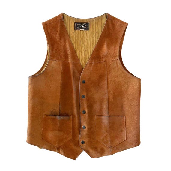 Jo-o-kay Suede Motor Cycle Vest