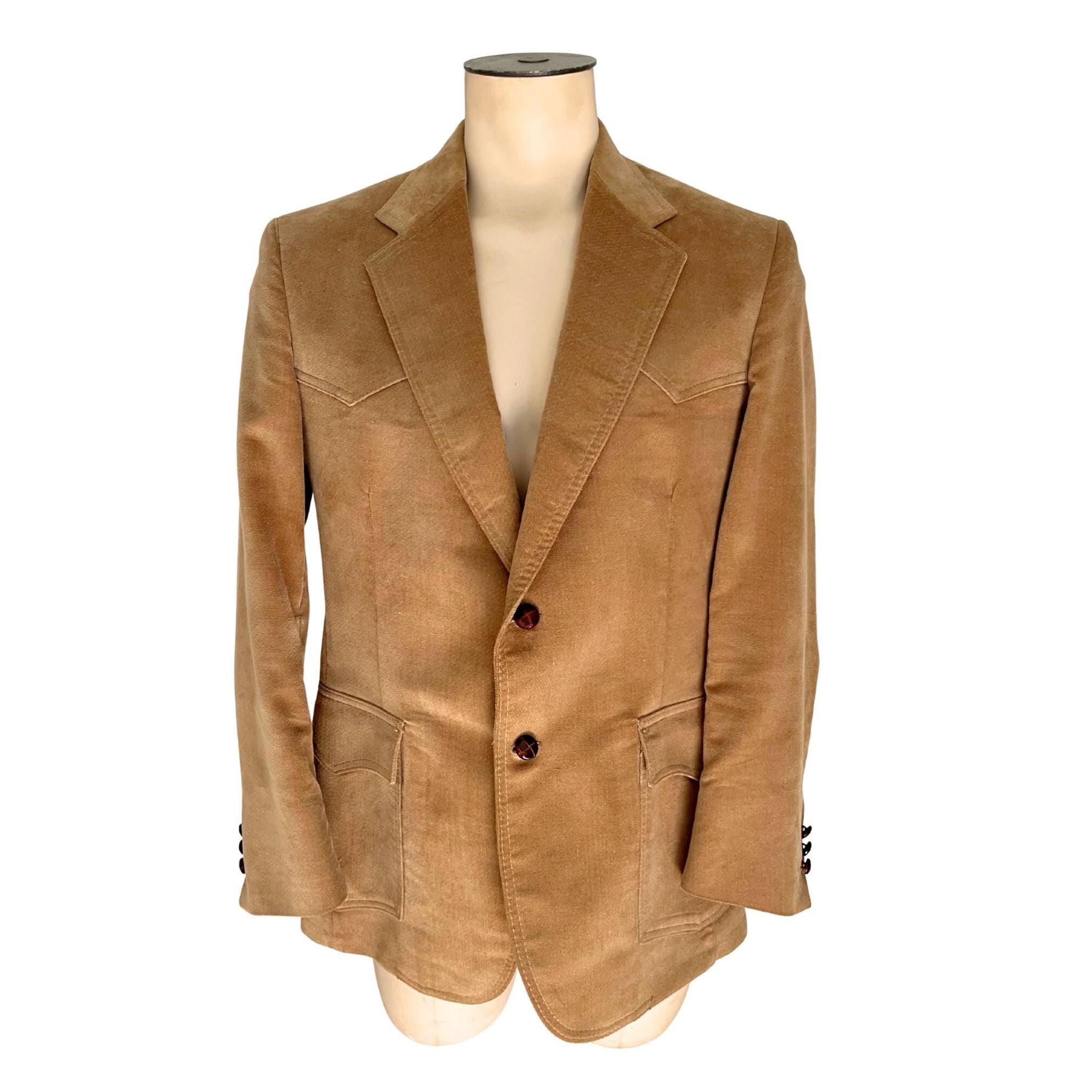 Vintage 1970s Levi's Western Wear Ultrasuede Jacket Blazer // Size