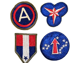 Original WWII US Army 22nd Corps Shoulder Patch - Etsy