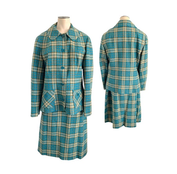 Vintage 1960s Pendleton Misses' Jacket and Skirt … - image 1