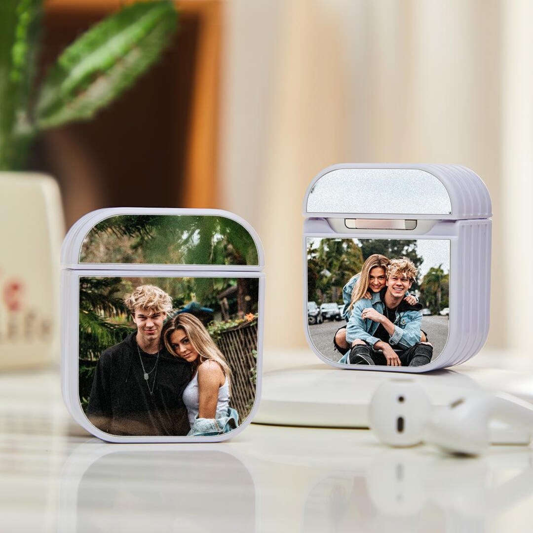 Custom Photo Airpods Case, Personalized Picture Earphone Cover, Slim ...