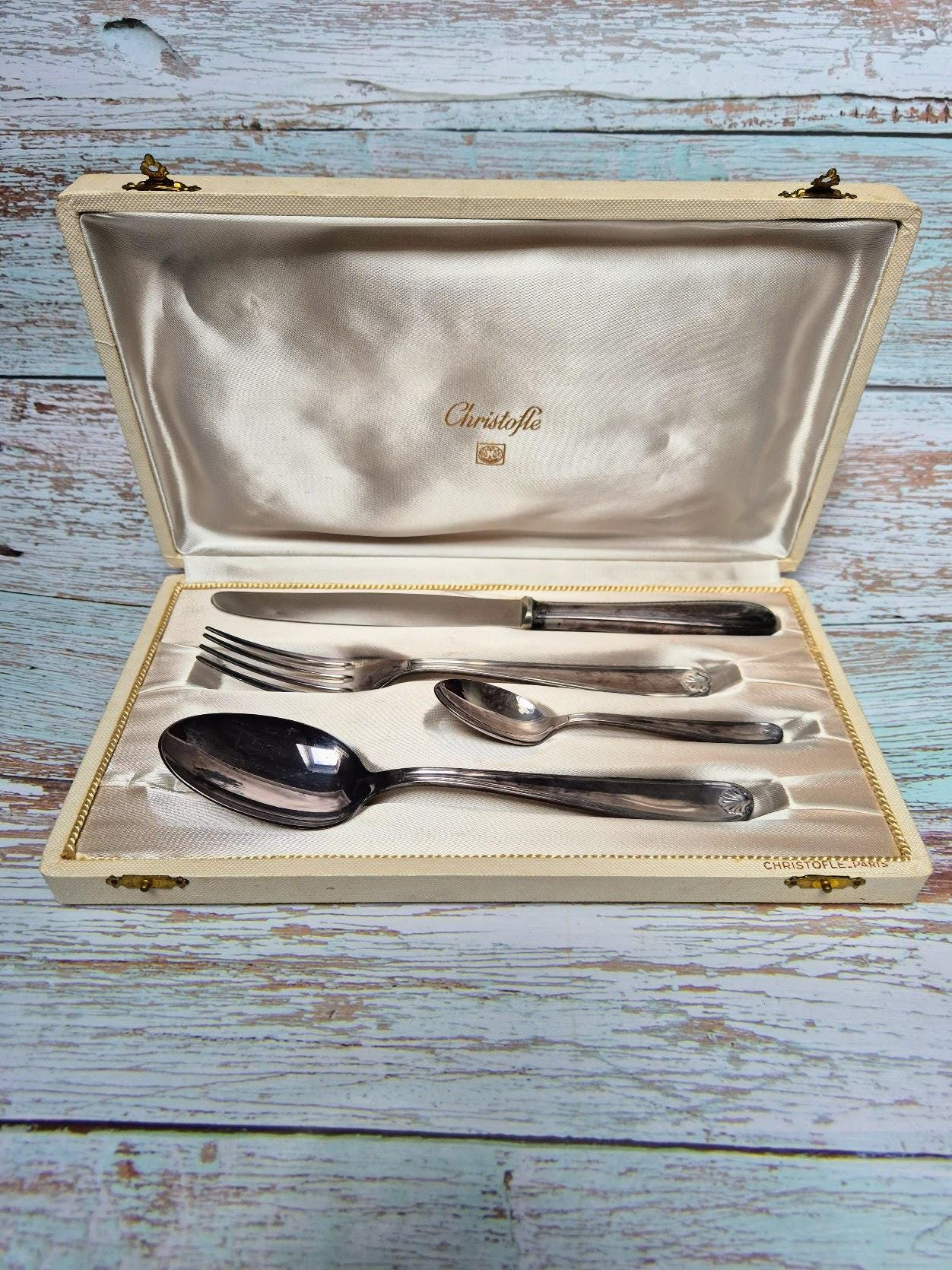 未使用　Christofle Coquillages Christofle Flatware Shell - Etsy