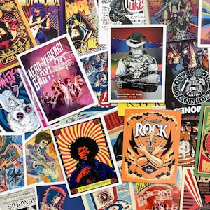 Rock band stickers - Etsy 日本