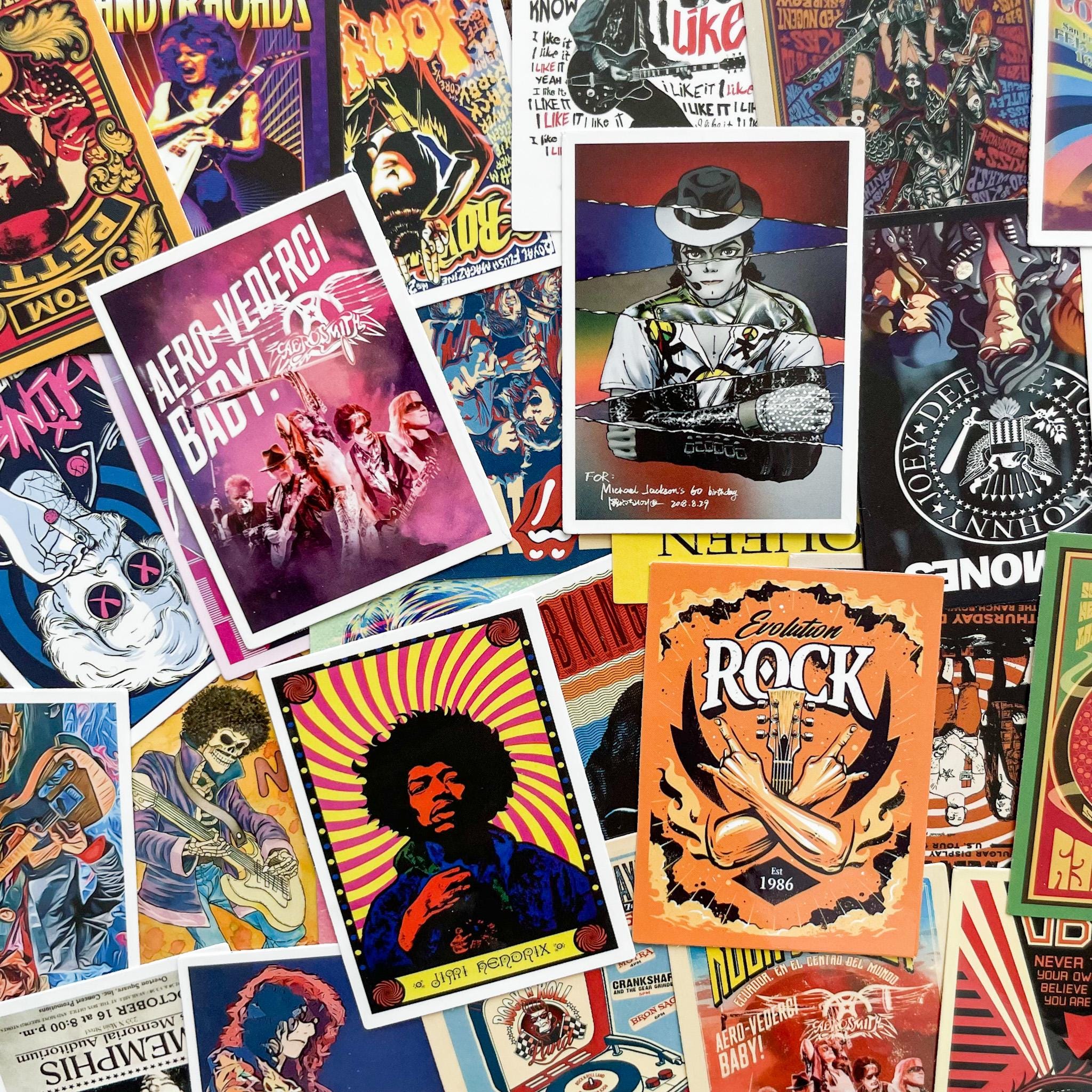 Rock band stickers - Etsy 日本