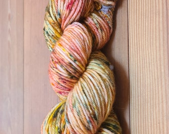 Hand-Dyed Superwash Merino Wool Yarn: Bellewood Worsted Weight