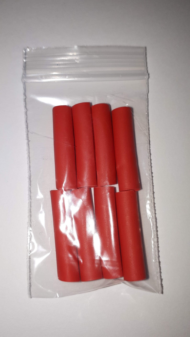 8 5mm Coloured Plastic Shoelace Aglets Tips With Heat Shrink Etsy