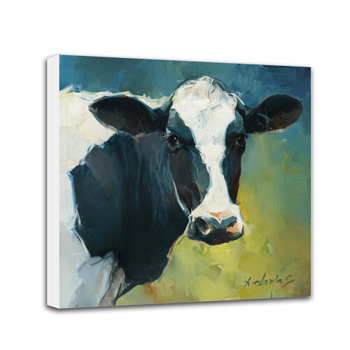 cow pictures wall decor canvas 12x12/30x30 inch cute cow etsy cow pictures wall decor