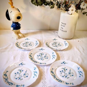 Assiette à dessert vintage - France