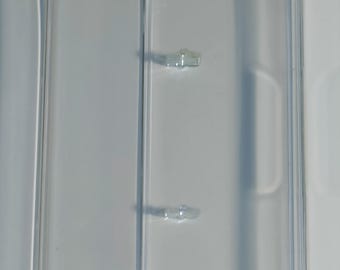 Estojo transparente para fita cassete