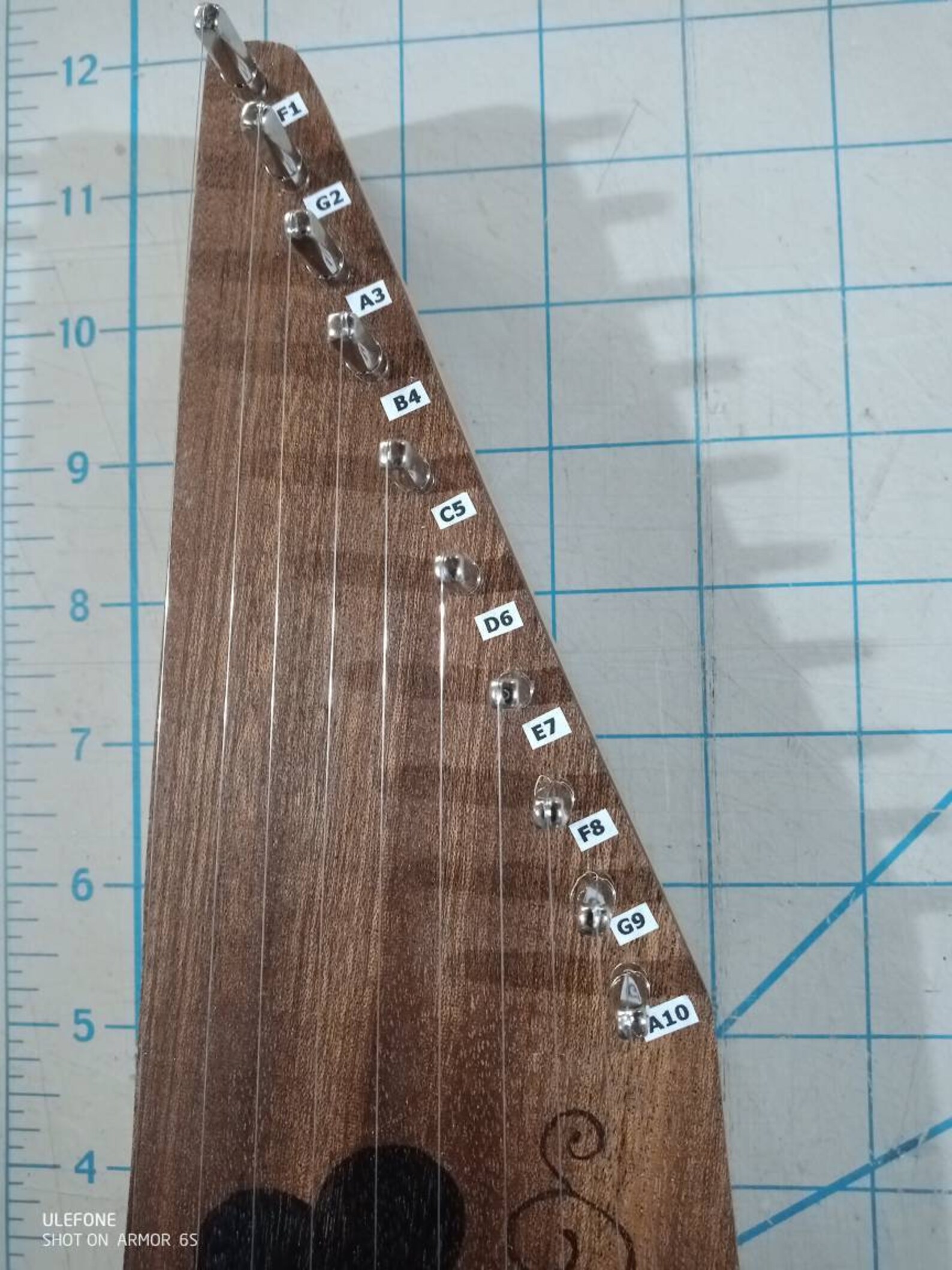 Bowed Psaltery Psaltery Zither Harp Lyre Stringed Etsy