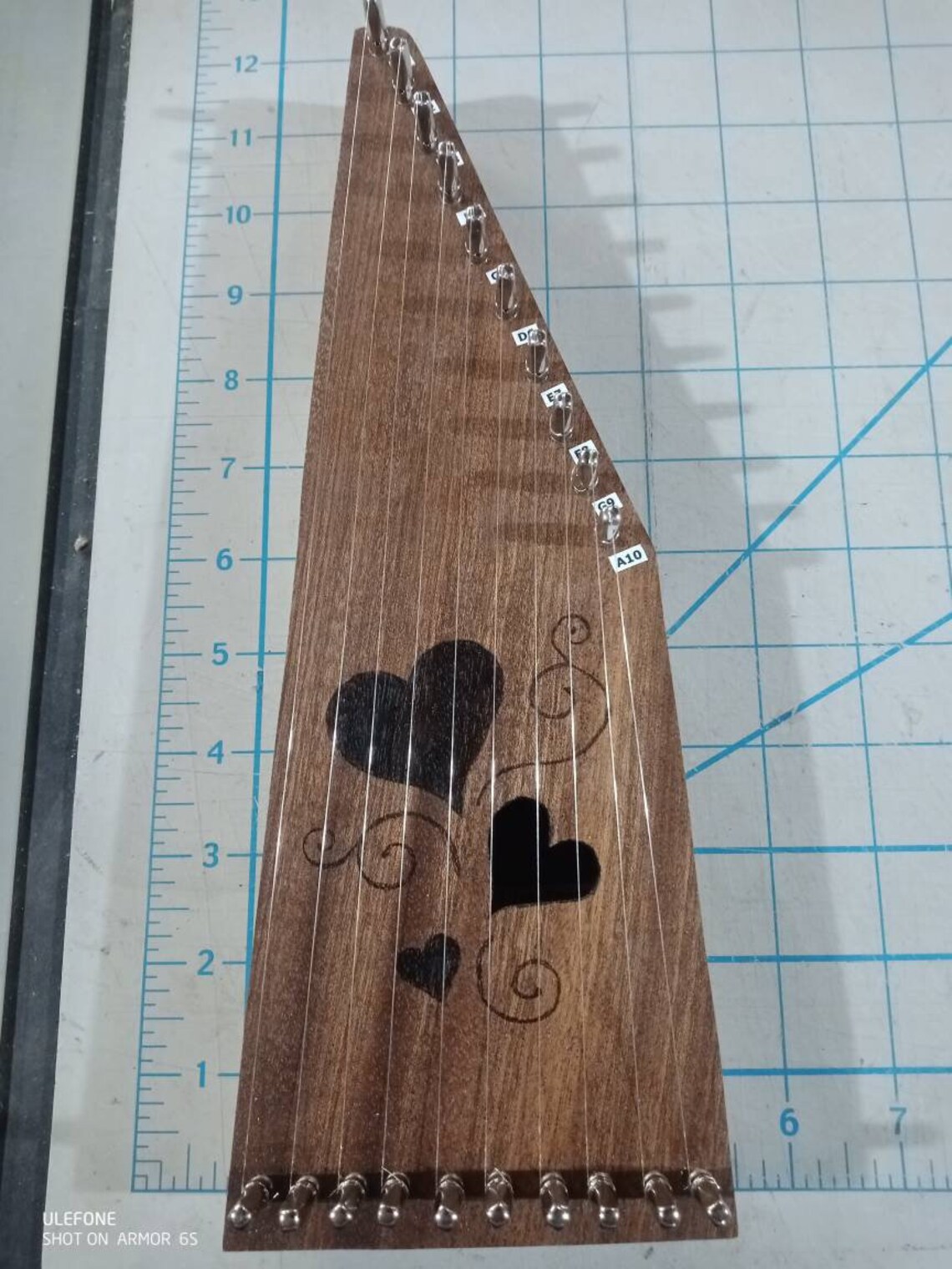 Bowed Psaltery Psaltery Zither Harp Lyre Stringed Etsy