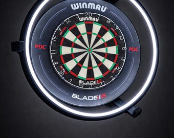Juego de aros AutoDarts: luz LED y soporte para cámara para diana de acero | Modular, desde básico hasta premium