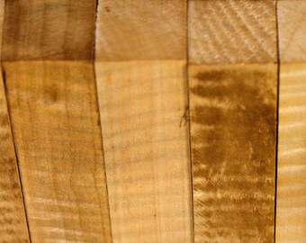 Exotic Hardwood Pen Blanks –  Flame Maple Wood