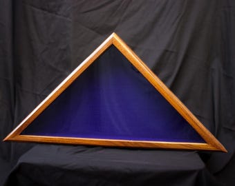 Hand crafted Walnut Memorial case