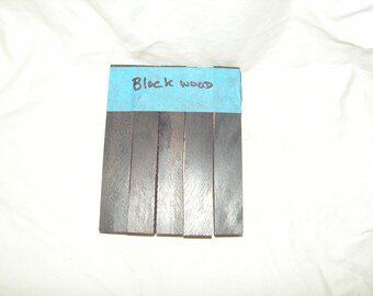 Exotic Hardwood Pen Blanks –  Black Wood