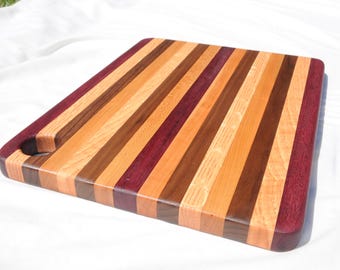 Hand crafted cutting board