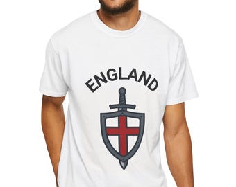 England World Cup T-Shirt, Vintage Soccer Tee