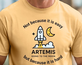 Artemis Mission T-shirt | NASA Moon Program Space Tee