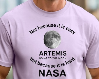 Artemis Mission T-shirt | NASA Moon Program Space Tee