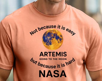 Artemis Mission T-shirt | NASA Moon Program Space Tee