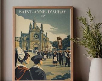 Saint-Anne-d'Auray Procession 1929