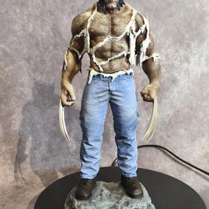Logan Resin Statue 1/6 Scale | Hand Painted Fan Art | Comic Book Collectible | Comic Superhero Gift | Mutant Hero Statue | Berserker Mutant