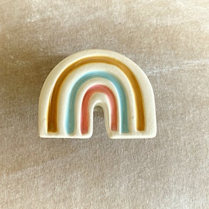 Handmade rainbow furniture knob image 2