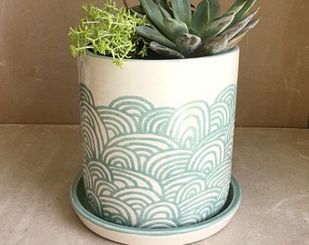 Handmade to order ceramic planter