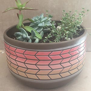 Handmade to order ceramic planter image 4