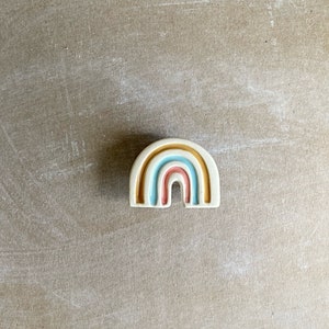 Handmade rainbow furniture knob image 5