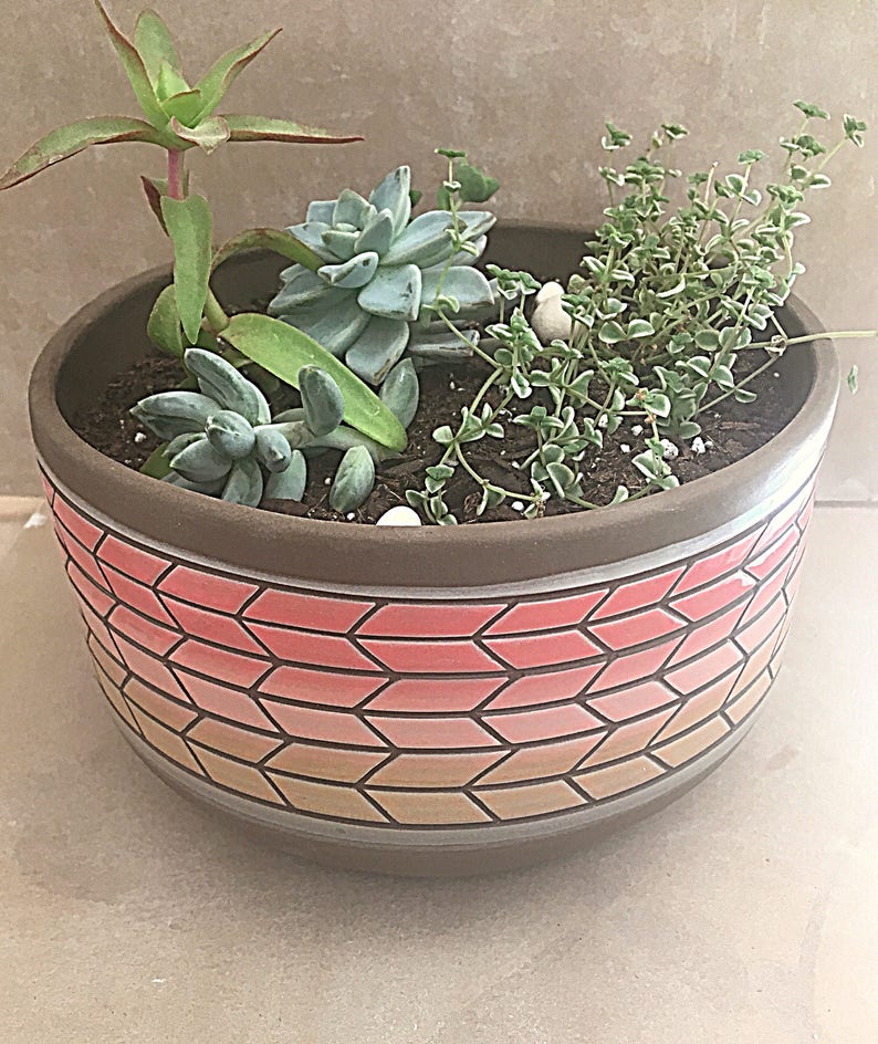 Handmade to order ceramic planter image 3