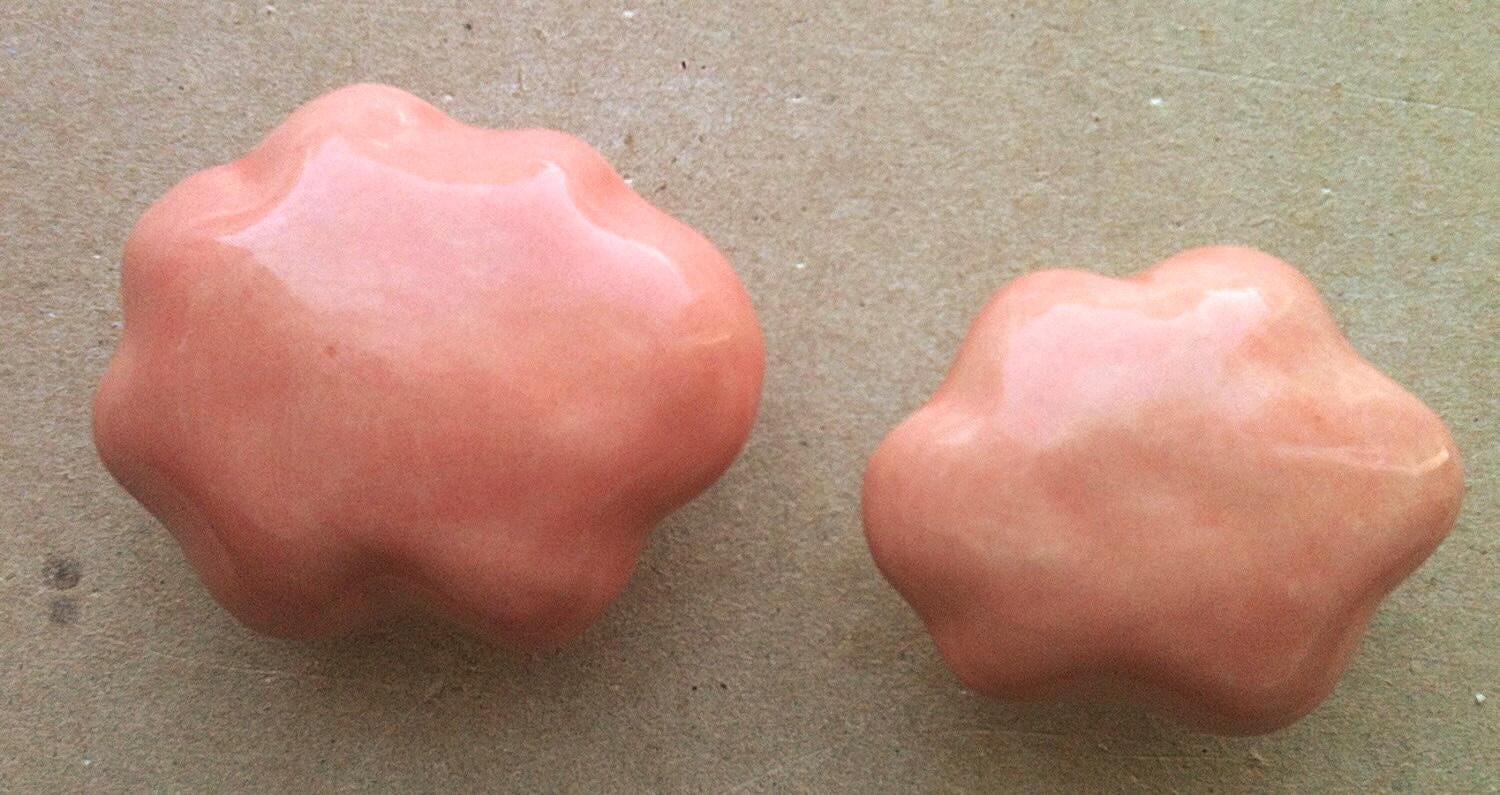 Cloud Shaped Ceramic Furniture Knob, Drawer Pull