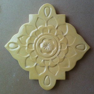 Sottopentola in ceramica, piastrella artistica, decorazione da parete