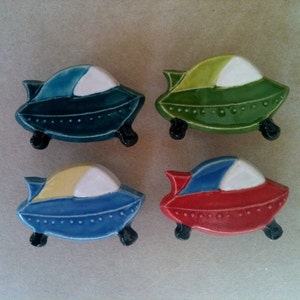 Spaceship furniture knobs, drawer pulls, cabinet hardware image 3