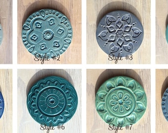 Build your own coaster set from a choice of 8 patterns and over 40 colors