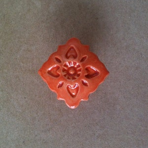 handmade ceramic furniture knob, drawer pull