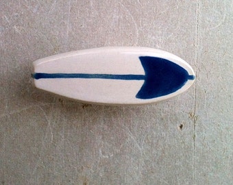 surfboard furniture knob, drawer pull