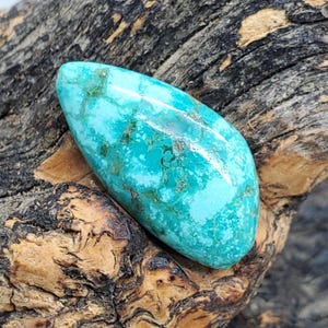 Natural Royston Turquoise Cabochon